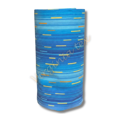 Material Bumbac Lenjerie Pat Engros - Latime Rola 220cm / 40m geometric albastre